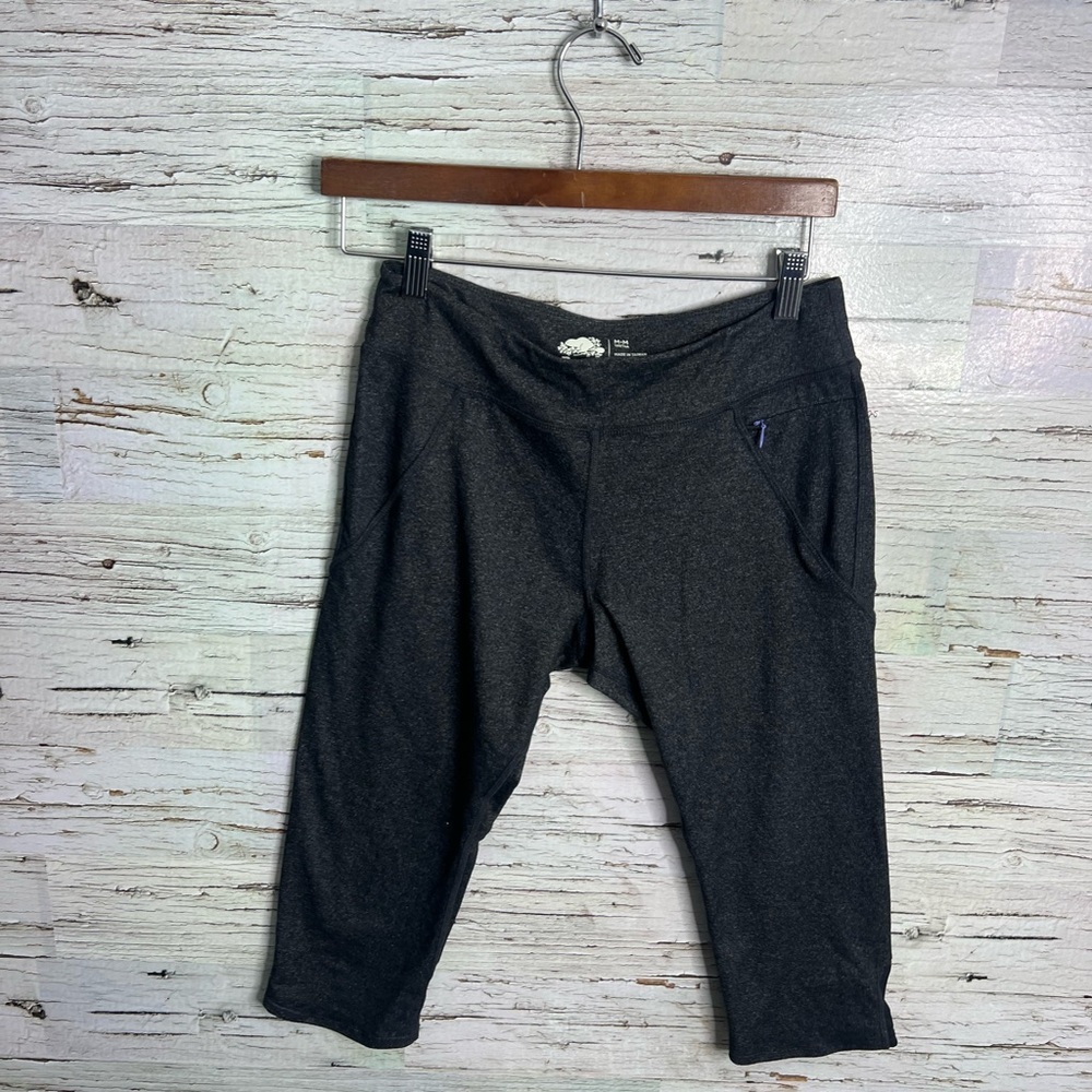 ROOTS CANADA grey Cropped Leggings Pants - medium